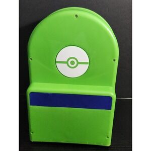 Pokemon Battleground backpack Playset Carry Case Green Toy Vintage Interactive